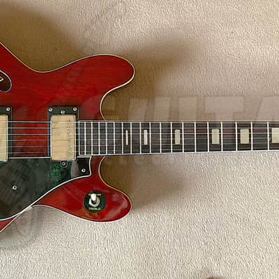 GUYATONE SG-42 (335) *RARE* - 1974 - w/HSC - BEAUTIFUL MATSUMOKU MAXON BUILD image 25