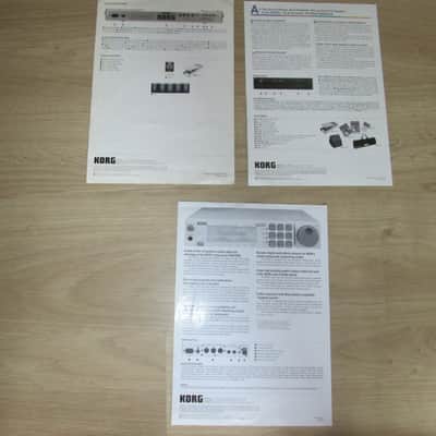 Korg Synthesizer Literature Package - Brochure/Catalog - Rare image 2