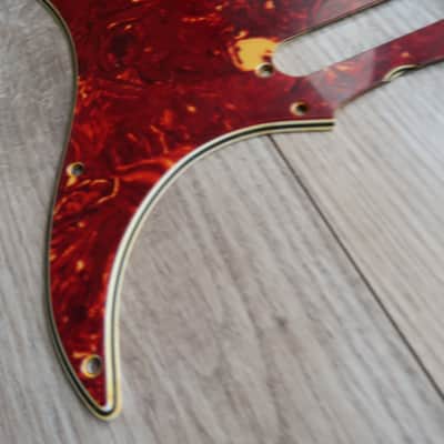 62 Fender Stratocaster celluloid tortoise pickguard AVRI USA 1960 thru 1962 strat guard image 4