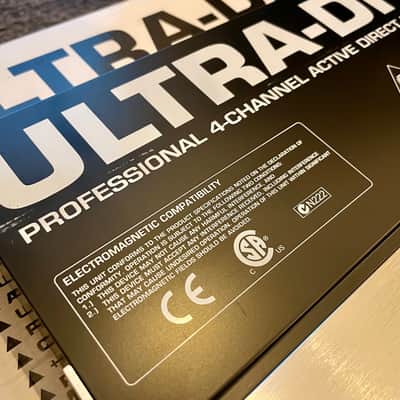 Behringer ULTRA-DI PRO DI4000 – DI Box professionale 4 canali image 4