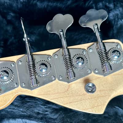 Warmoth Fender American Deluxe Precision Bass with Rosewood Fretboard - Sonic Blue HSC image 7