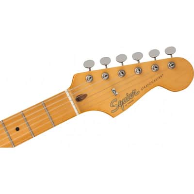 Squier 40th Anniversary Stratocaster Vintage Edition Satin Seafoam Green image 5