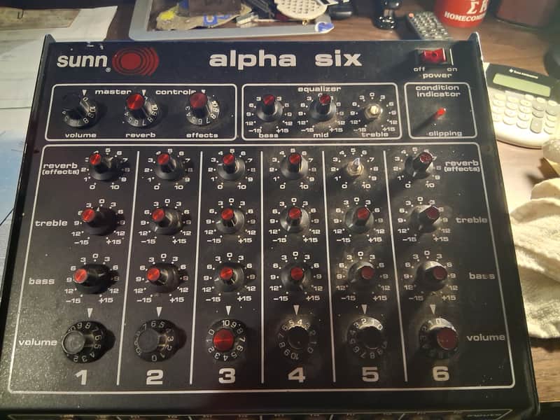 Vintage Sunn Alpha Six Mixer image 1
