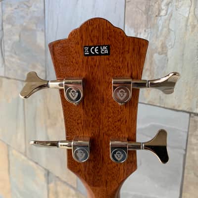Guild B-140E Acoustic Bass, Natural Satin image 6