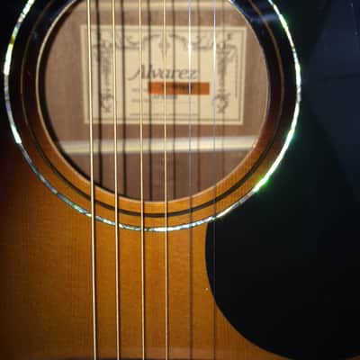Alvarez AF60SB Acoustic Guitar – Sunburst image 3