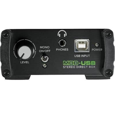 Mackie MDB-USB Stereo Direct Box image 1