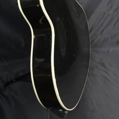 1960 Silvertone H1427 Espanada Black Hollowbody Electric Guitar Harmony H62 image 16