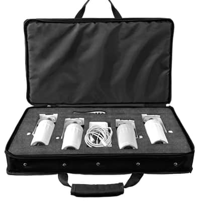 Chauvet DJ Ezpin Pack 4 EZpin Pin Spot Light Fixtures+IRC-6 Remote+Carry Case image 7