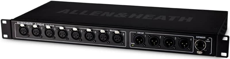 Allen & Heath AH-AR2-84-BLK | 8 x 4 Expander Rack for GLD-80 image 1