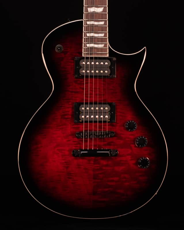 ESP LTD EC-256QM, See Thru Black Cherry Sunburst image 1