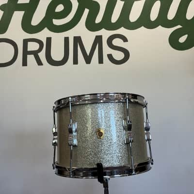 Ludwig Club Date 1960s 12x8" Tom - Silver Sparkle image 1