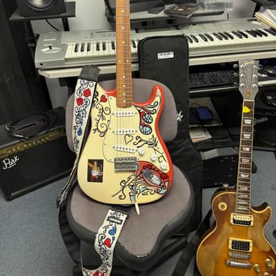 Fender Jimi Hendrix Artist Series Signature Monterey Stratocaster 2017 - 2018 - Monterey Graphic image 14