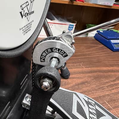 Roland KD-120 Mesh Head V-Drum Kick Bass Trigger Pad w/Tama Power Glide Pedal image 3