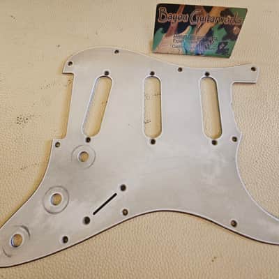 Fender Stratocaster Aged Relic 3 ply Pickguard White 62 59-62 image 1
