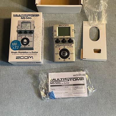 Zoom MS-50G MultiStomp Effects Pedal - Silver image 1