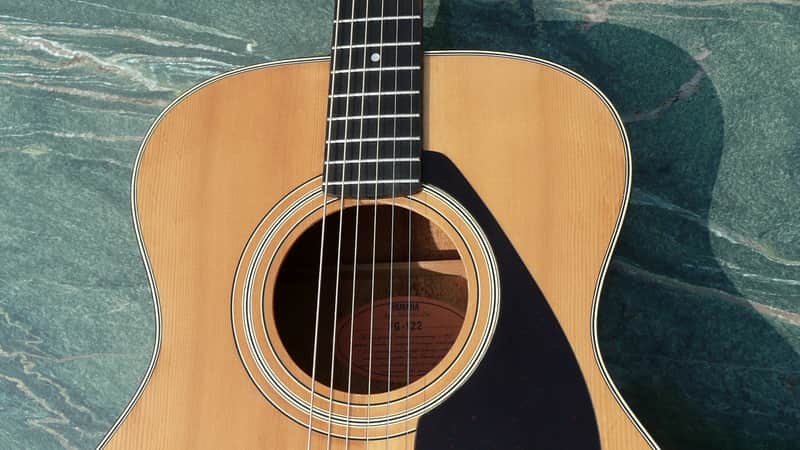 Yamaha FG122 OOO size 1976 Natural | Reverb