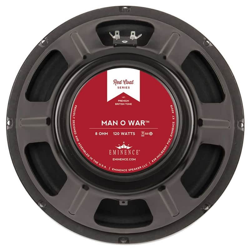 EMINENCE Man-O-War-8 12" Guitar Amp Cab Speaker 8 ohm image 1