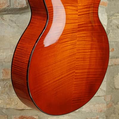 BOURGEOIS LC4 Limited Edition Acoustic Archtop - 2002 - n.3 di 12 pezzi al mondo - Violin Burst image 18