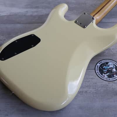 1985 Squier Japan Contemporary Series HH Stratocaster w/Kahler (White) image 10