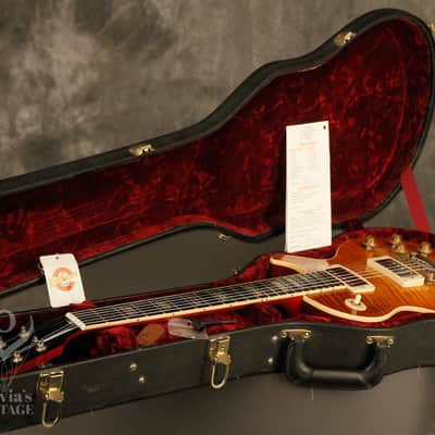 2000 Gibson Custom Shop Les Paul Elegant HONEYBURST w/AAA Flame Maple Top!!! image 24