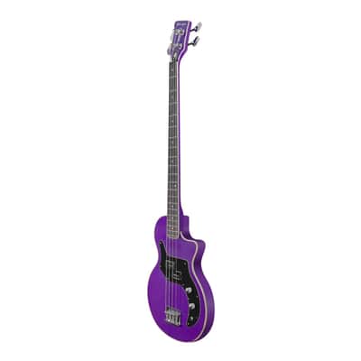 Orange O Bass - Glenn Hughes Signature Edition - in Purple w/ Gig Bag image 12