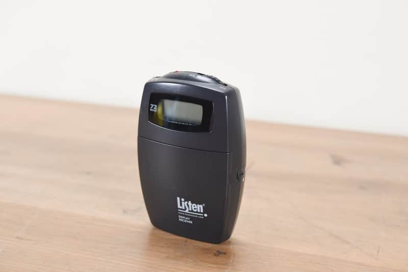 Listen Technologies LR-400 Portable Display RF Receiver (church owned) CG00KSP image 1