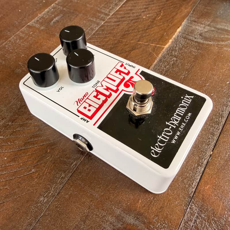 Electro-Harmonix Nano Big Muff Pi Distortion / Sustainer 2013 - Present White / Black / Red image 1