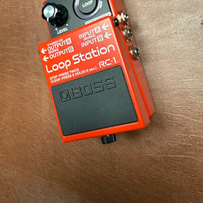 Boss RC-1 Loop Station 2014 - Present - Red image 1
