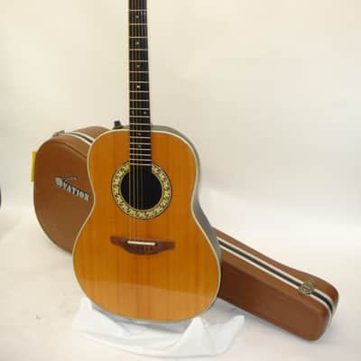 Ovation 1621 1621-4 Acoustic Electric Guitar w/ Case image 2