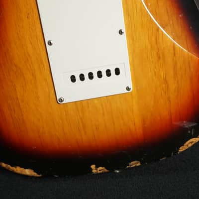 Indiana Strat-Style Electric Guitar – Sunburst – Humbucker – Rosewood Board – Player Grade image 18