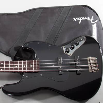 2024 Fender Japan FSR Traditional 60s Jazz Bass – All Black w/ Matching Headstock, Mint MIJ image 1