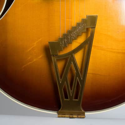 D'Aquisto  New Yorker Delux Arch Top Acoustic Guitar (1967), ser. #1017, original black hard shell case. image 17