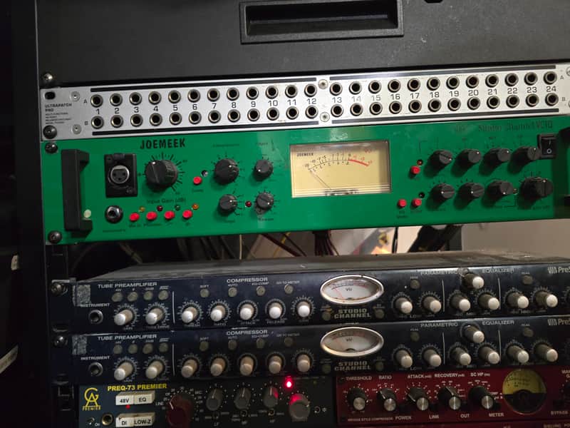 Joemeek VC1Q Studio Channel Strip 2000s - Green image 1