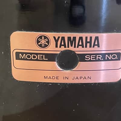 Yamaha 9000 Recording Custom 14x10 tom piano black image 5