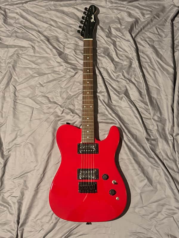 Fender MIJ Boxer Telecaster HH 2021 - 2022 - Torino Red image 1