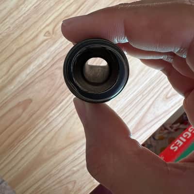 D’Addario  D5M Select Jazz Marble Alto Saxophone Mouthpiece & Rovner Ligature image 4