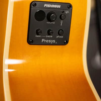 Epiphone J-200 Studio EC Acoustic/Electric Guitar - Antique Natural with Gig Bag image 13
