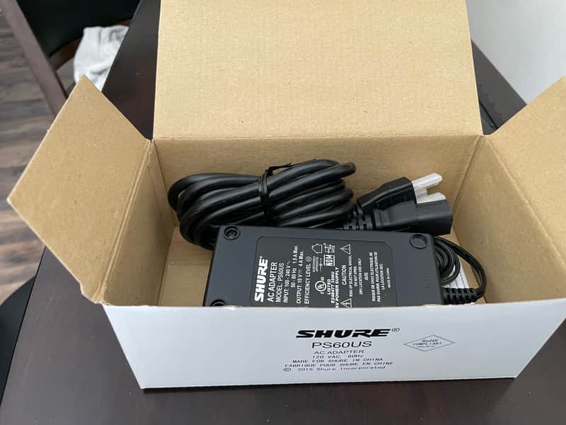 Shure PS24US Wireless Power Supply 2010s - Black image 1