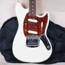Fender MG-65 Mustang Reissue CIJ 2007 Vintage White US Vintage Grey Bobbin Pickups w/ Bag