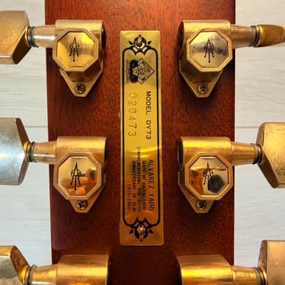 Alvarez Yairi DY73 60th Anniversary Dreadnought Acoustic Guitar w/ Original Hardshell Case MIJ Japan 1982 image 11