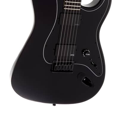 FENDER - Jim Root Stratocaster  Ebony Fingerboard  Flat Black - 0114545706 image 5