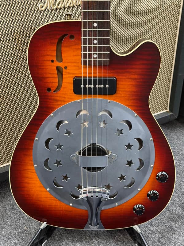 Dobro Dobrolektric Resonator Slide 1999 P-90 & Piezo image 1