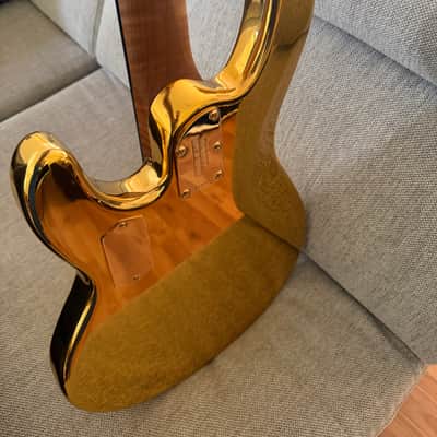 Ernie Ball Music Man 50th Anniversary StingRay Liquid Gold (Only 50 Made Worldwide) image 2