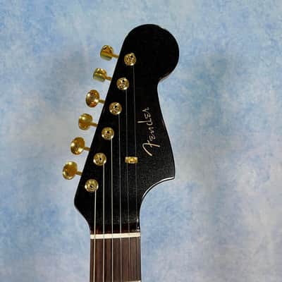 NEW - 2025 Fender Japan Traditional Collection '60s Jazzmaster – Black Pearl / Gold, Matching Headstock, MIJ image 3