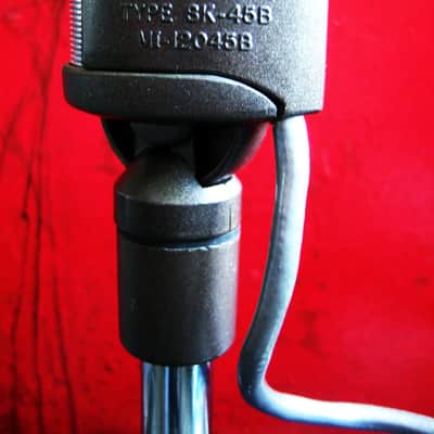 Vintage RARE 1950's RCA SK-45B / KN1B pressure / dynamic microphone Dual Z w cable data sheet & case 77DX 44BX 74B # 2 image 14
