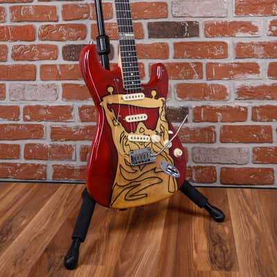 Fender Custom Shop “The Disaffected” Stratocaster #7 of 8  Artwork by Adrian Nyman 2003 w/OHSC image 3