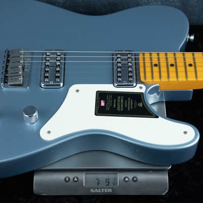 Fender 75th Anniversary American Pro Classic Cabronita Ice Blue Metallic image 6
