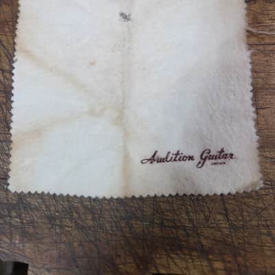 Vintage RARE 1964 Audition Kawai Guitar Polishing Cloth Case Candy image 1