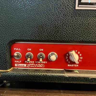 Vintage Diaz CD-100 Amplifier Head #1 of 2 - Clapton, Gibbons, Haynes, Taylor image 9