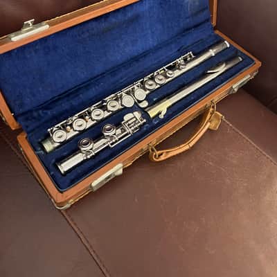Olds Ambassador A-75 Flute (silver plated) SN 174032 (new head cork) image 1